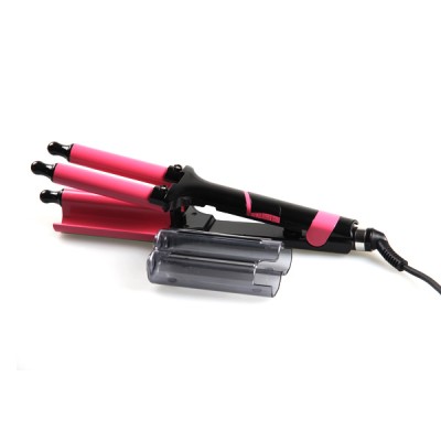 Hot Selling Professional Iron Electric Ceramic  Electric Ceramic Three Prong Hair Curler